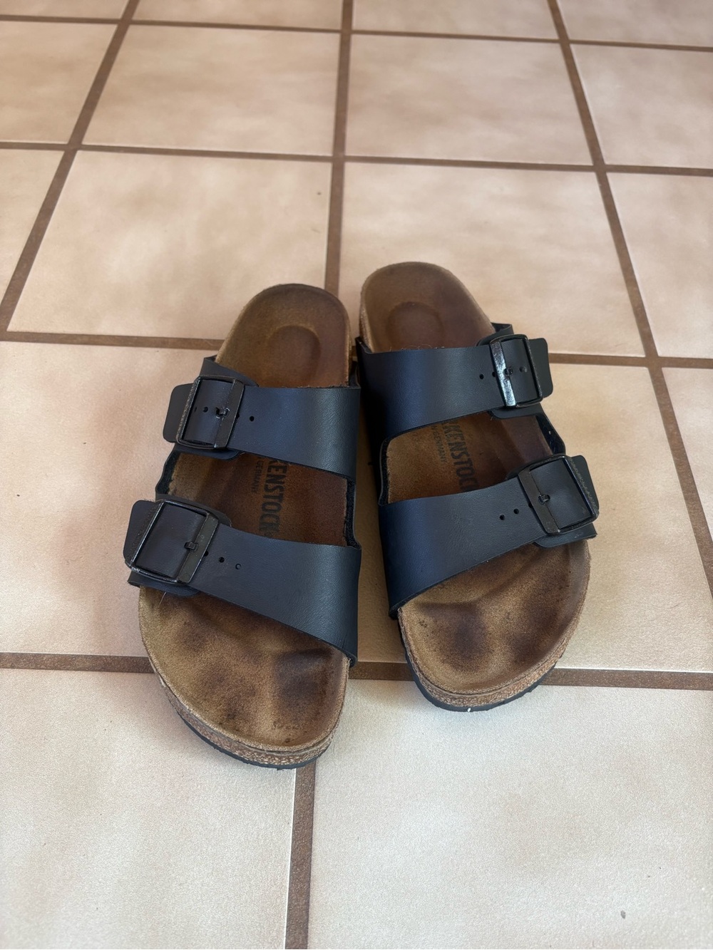Black Birkenstocks